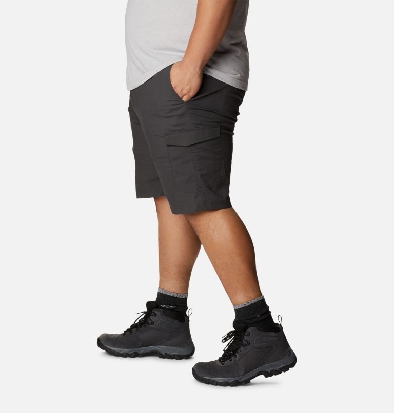 Men's Columbia Brentyn Trail Cargo Shorts Black | Plus Size CA-F6L0A